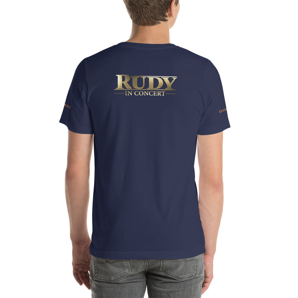 Rudy in Concert (CineConcerts) Unisex t-shirt