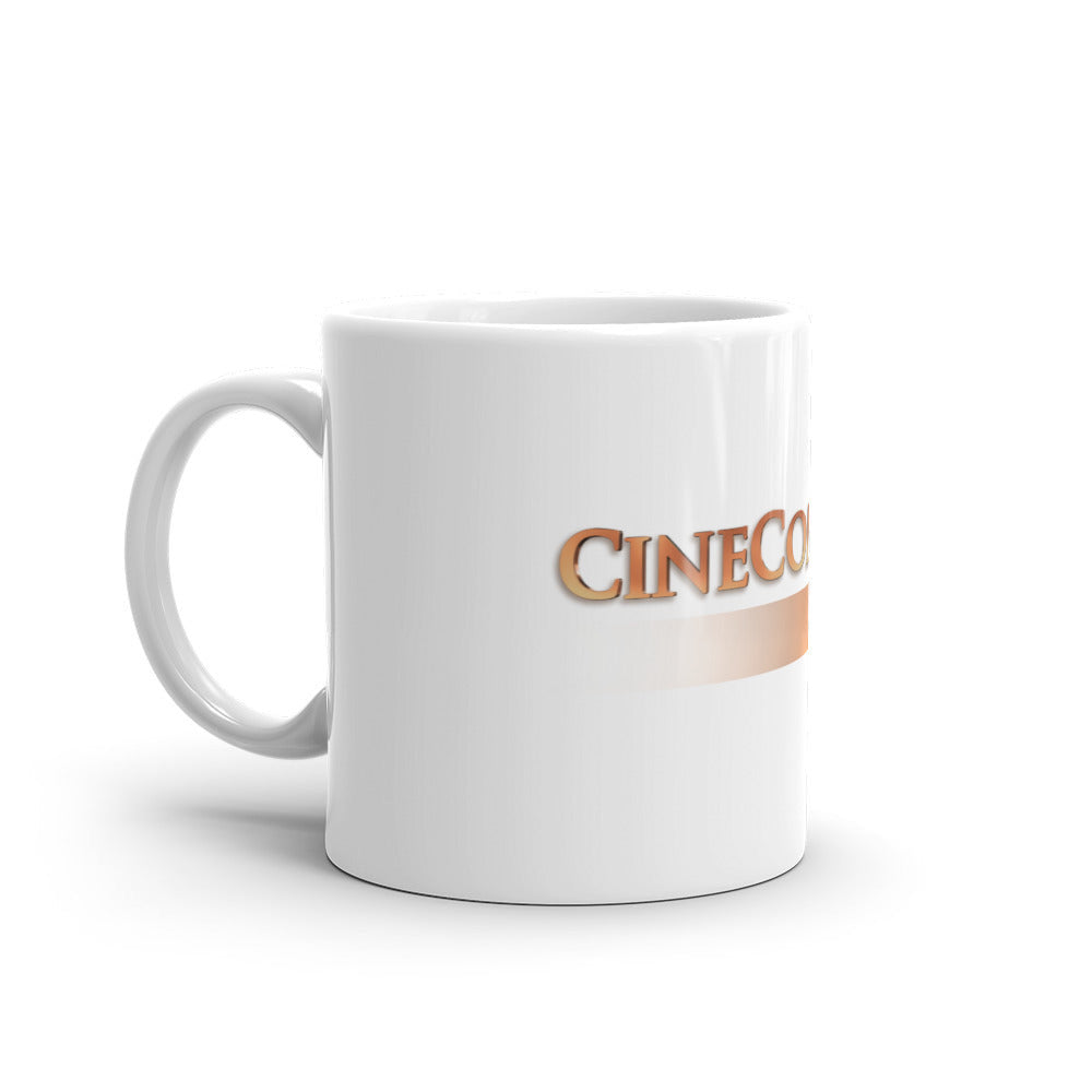 CineConcerts +PLUS White glossy mug