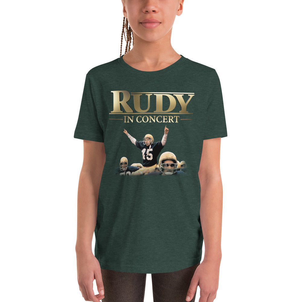 Rudy in Concert (Indianapolis 2022) Youth Short Sleeve T-Shirt