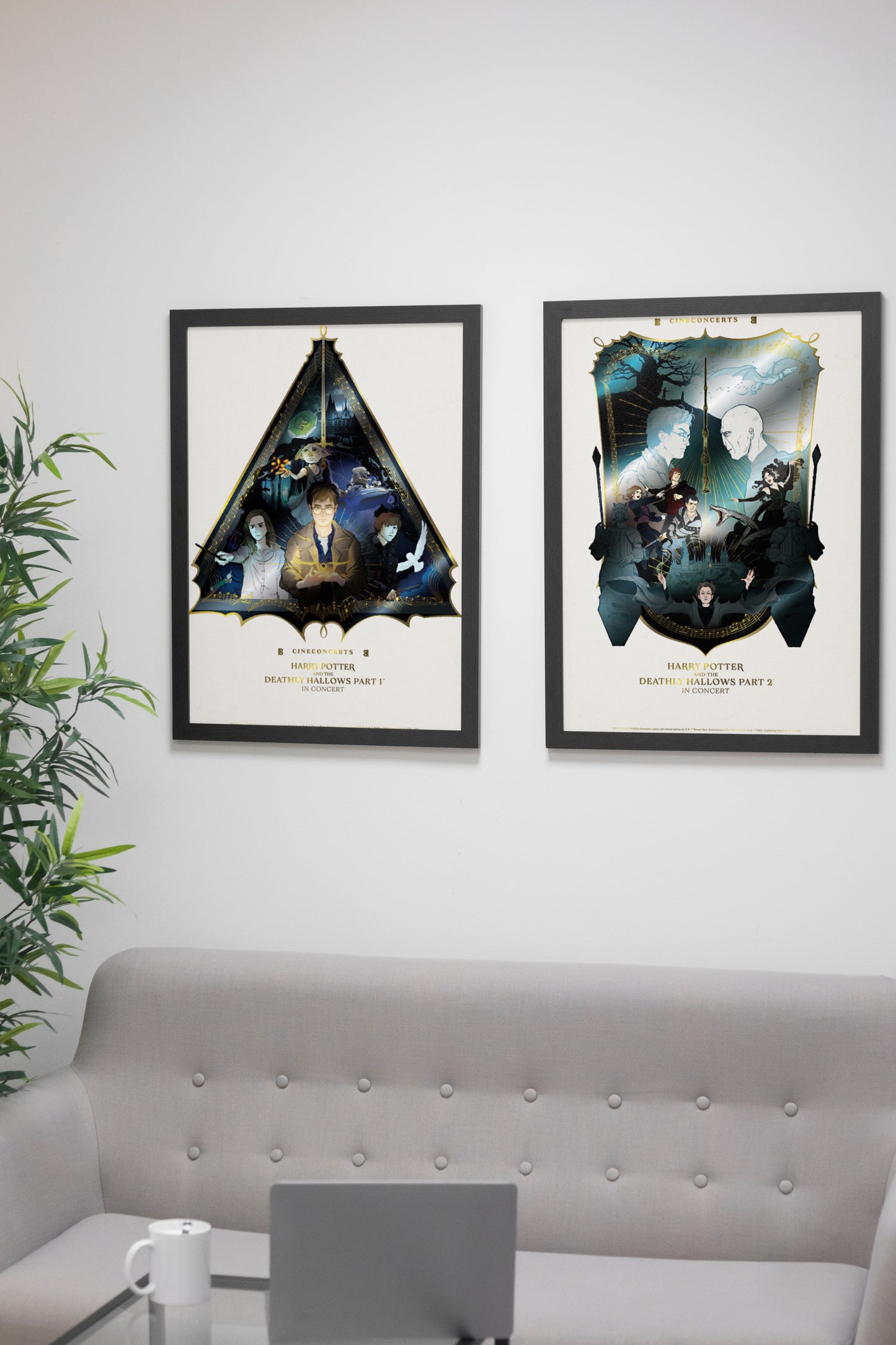 Harry Potter and the Deathly Hallows™ - Part 1 in Concert Foil Poster (18" x 24")