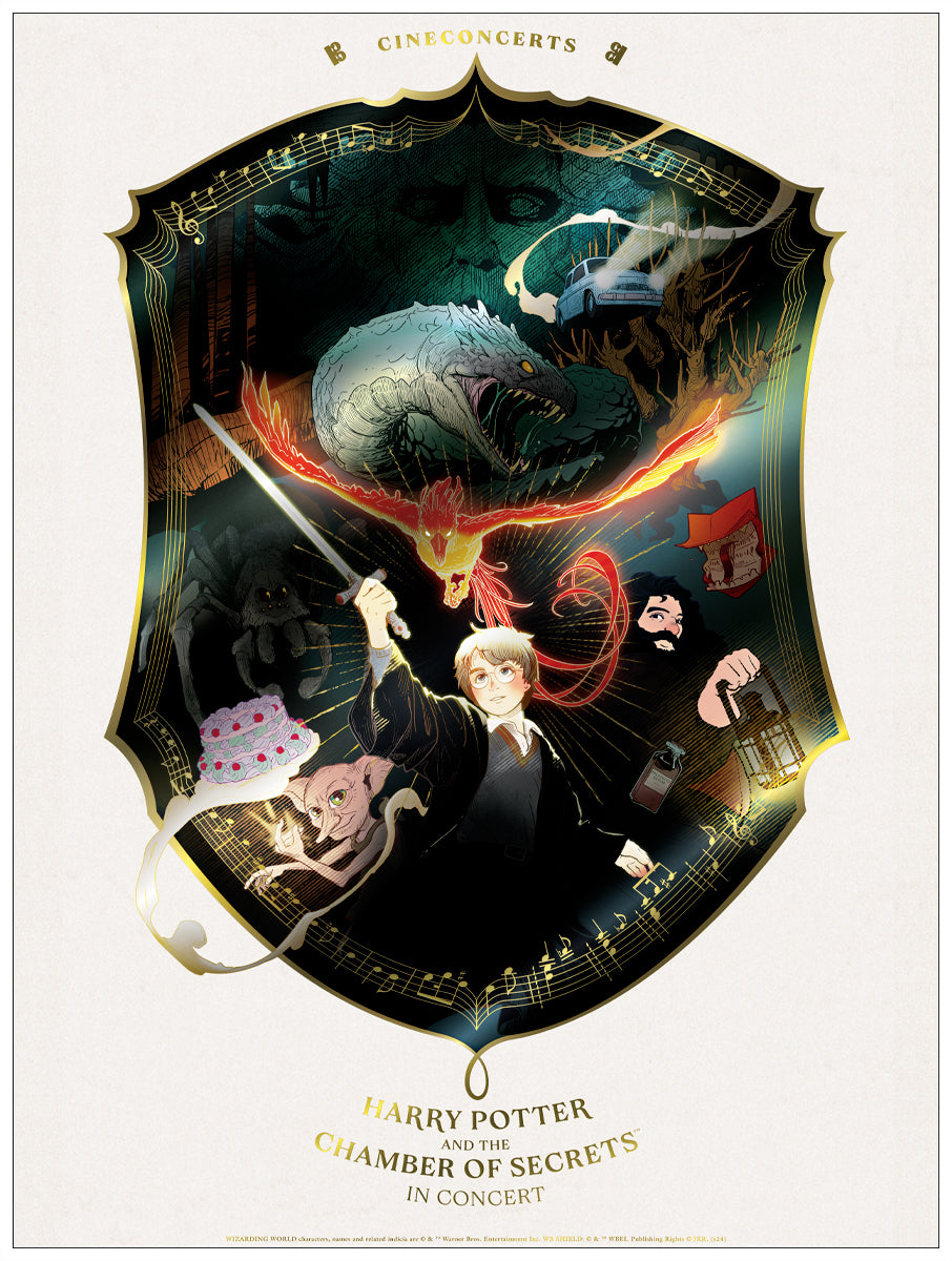 Harry Potter and the Chamber of Secrets™ in Concert Foil Poster (18" x 24")