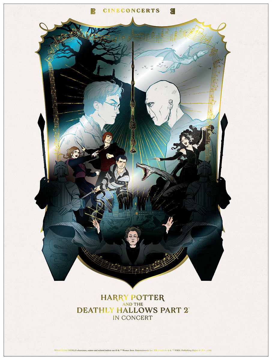 Harry Potter and the Deathly Hallows™ - Part 2 in Concert Foil Poster (18" x 24")