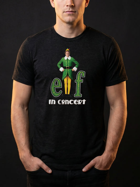 Elf in Concert - Short-Sleeve Unisex T-Shirt (Logo Only)