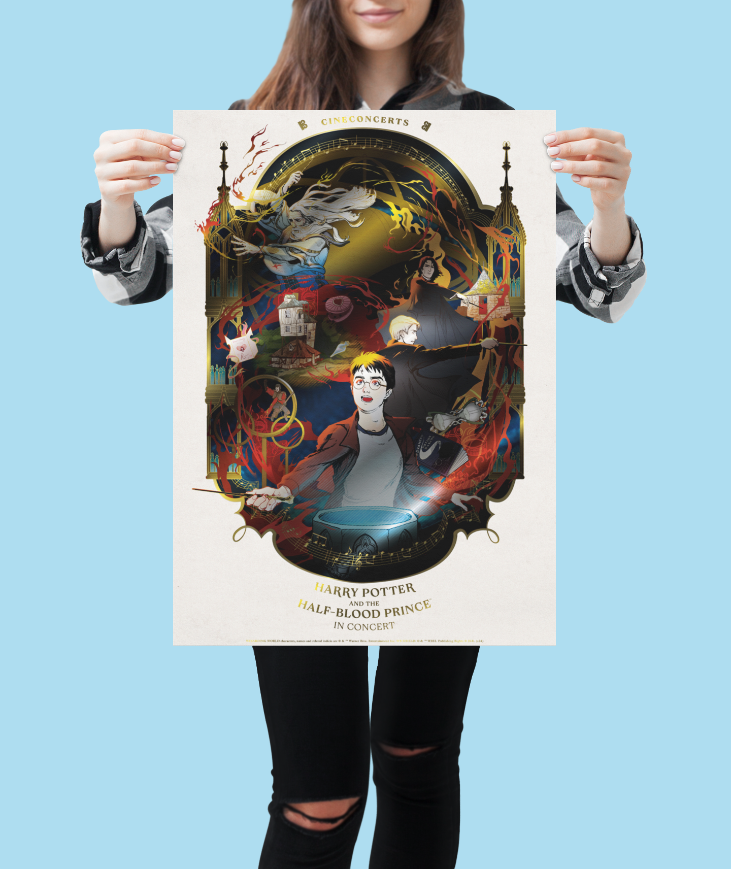 Harry Potter and the Half-Blood Prince™ in Concert Foil Poster (18" x 24")