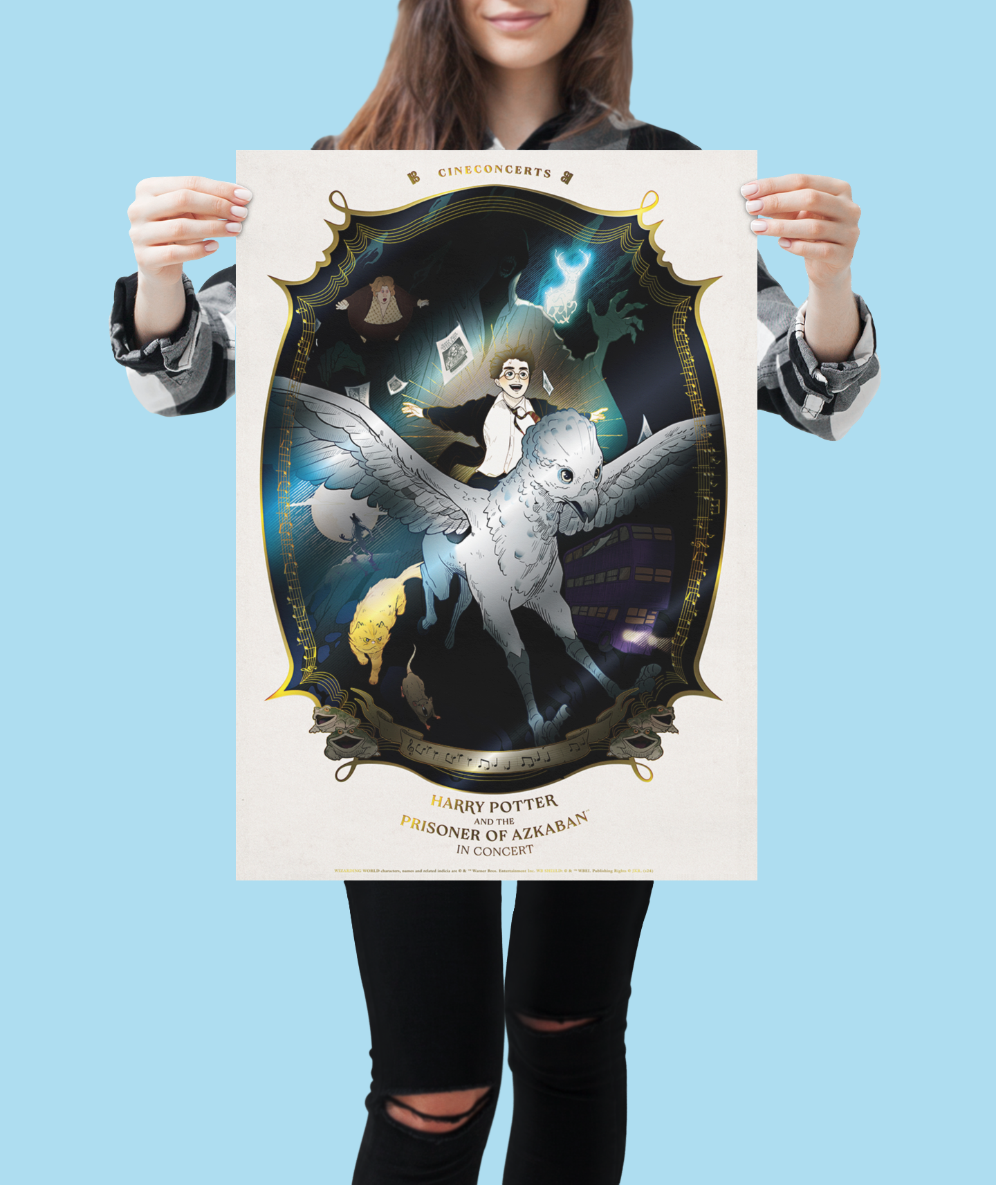 Harry Potter and the Prisoner of Azkaban™ in Concert Foil Poster (18" x 24")