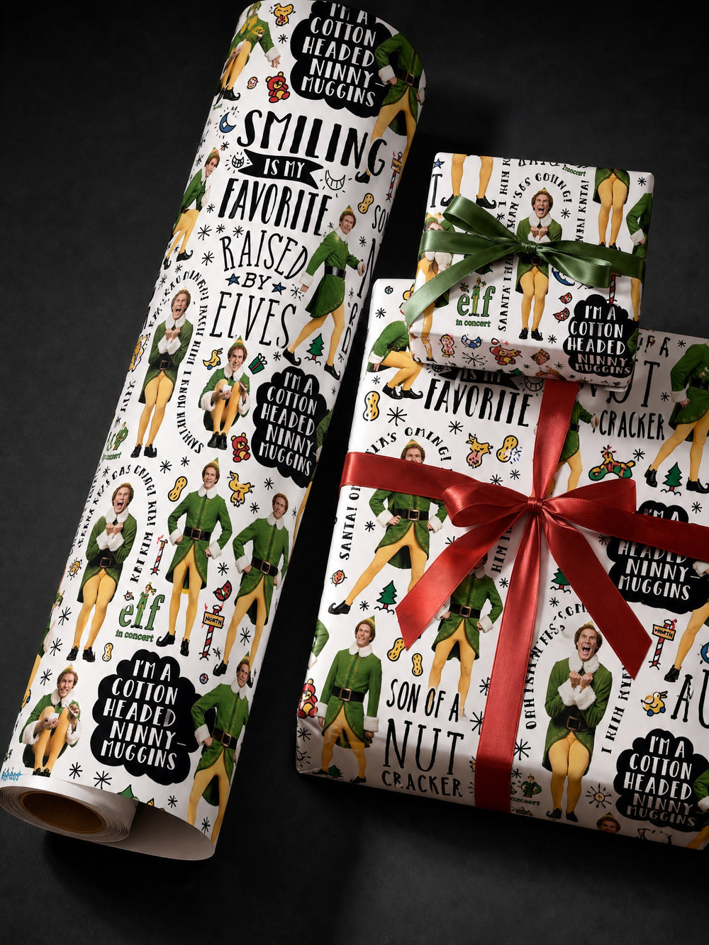 Elf in Concert Wrapping Paper Kit