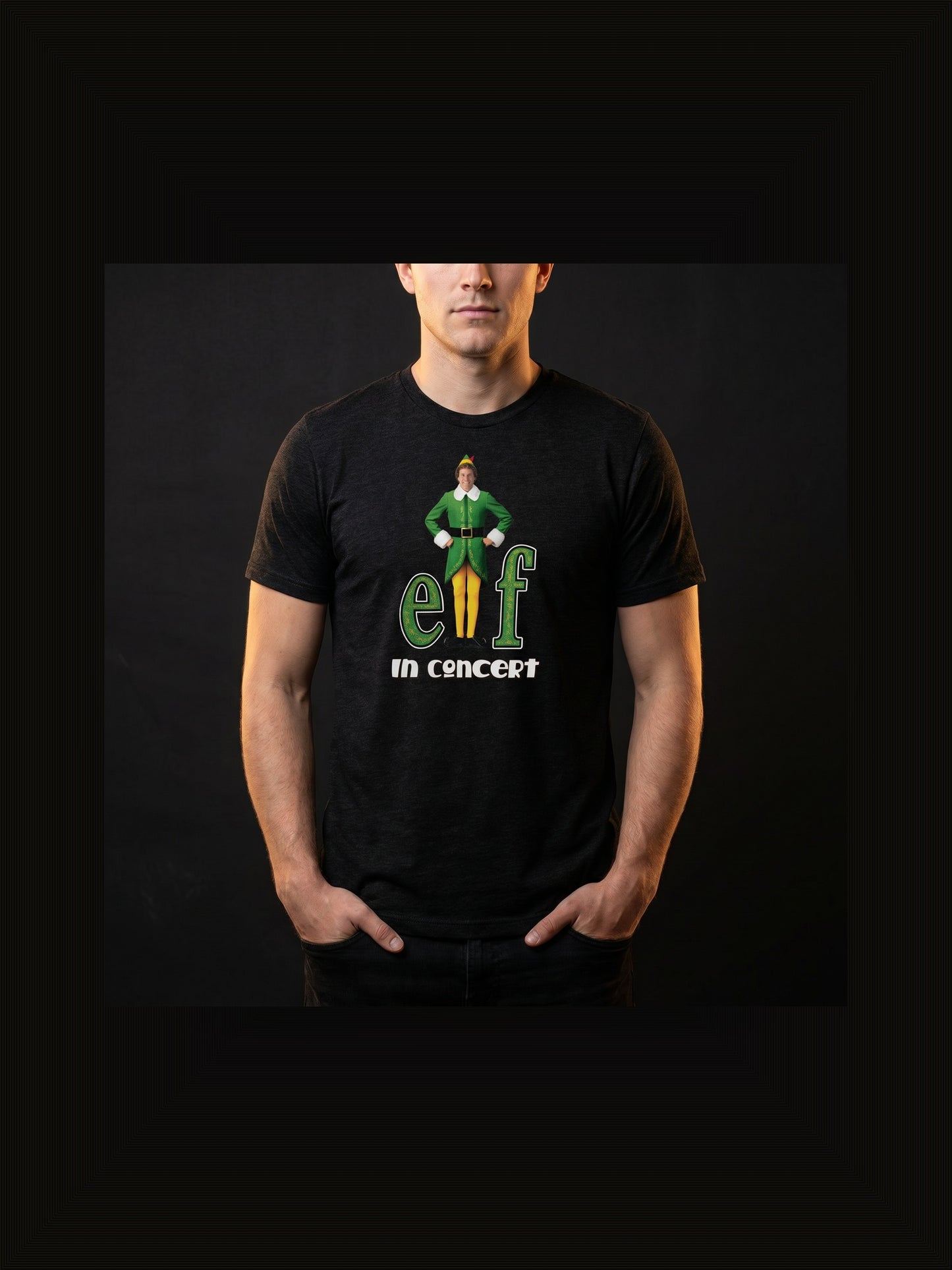 Elf in Concert - Short-Sleeve Unisex T-Shirt (Logo Only)