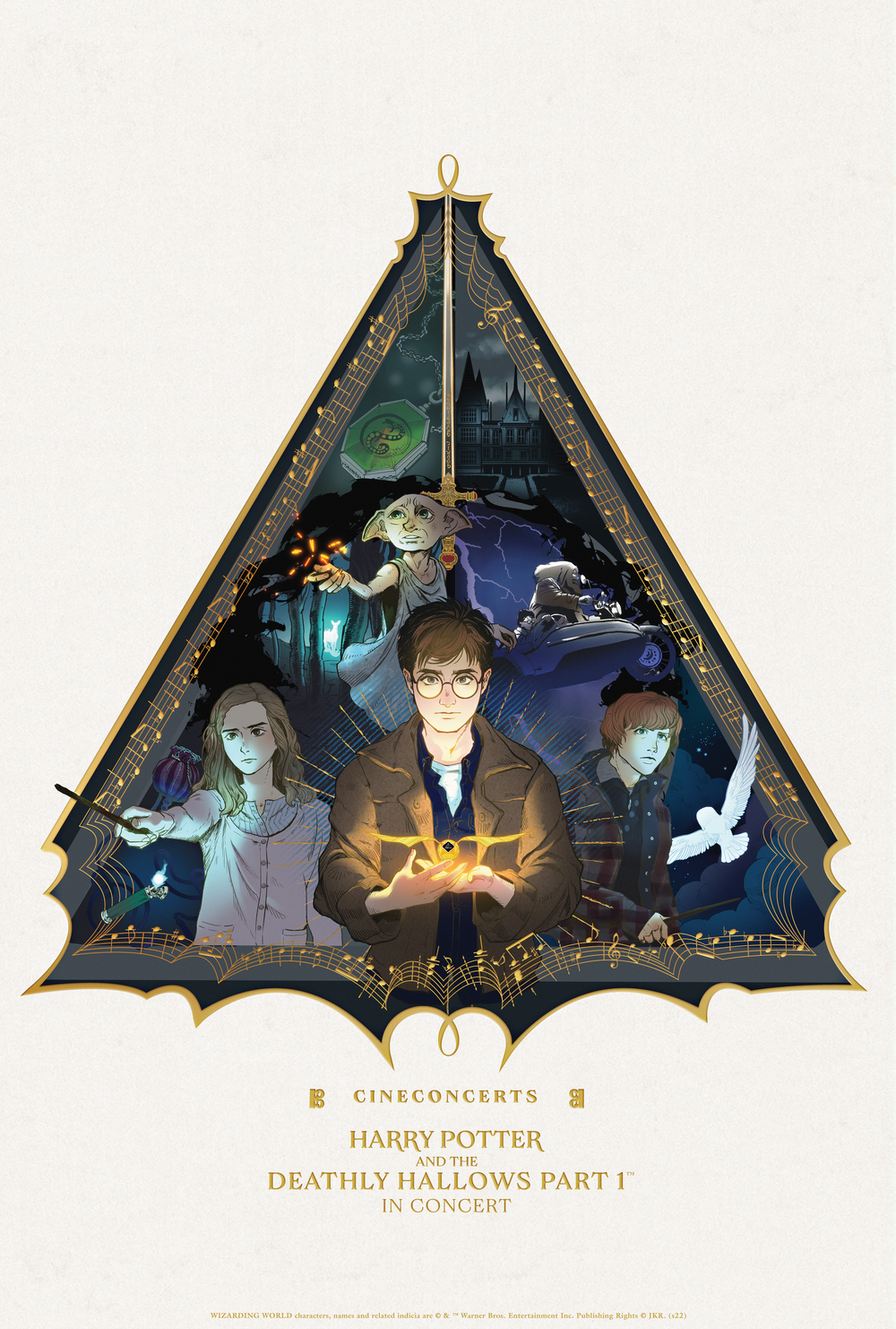 Harry Potter and the Deathly Hallows™ - Part 1 In Concert Poster (24" x 36")