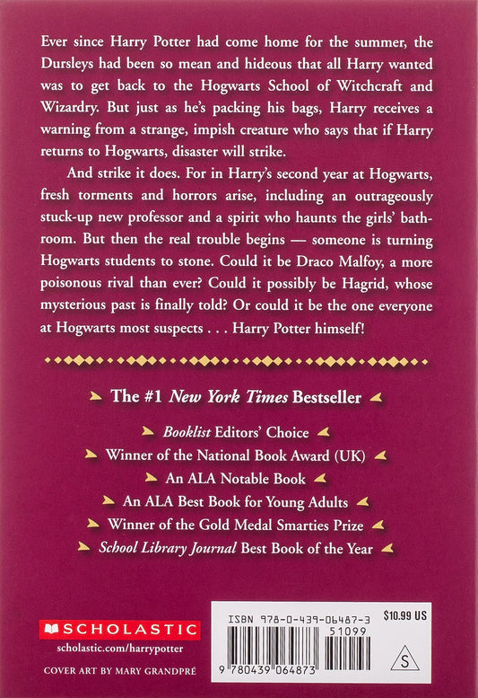 Harry Potter and the Chamber of Secrets (Paperback Book)