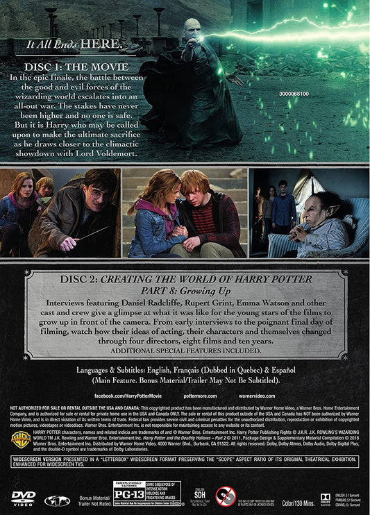 Harry Potter and the Deathly Hallows™, Part 2 (2-Disc Special Edition) (DVD)