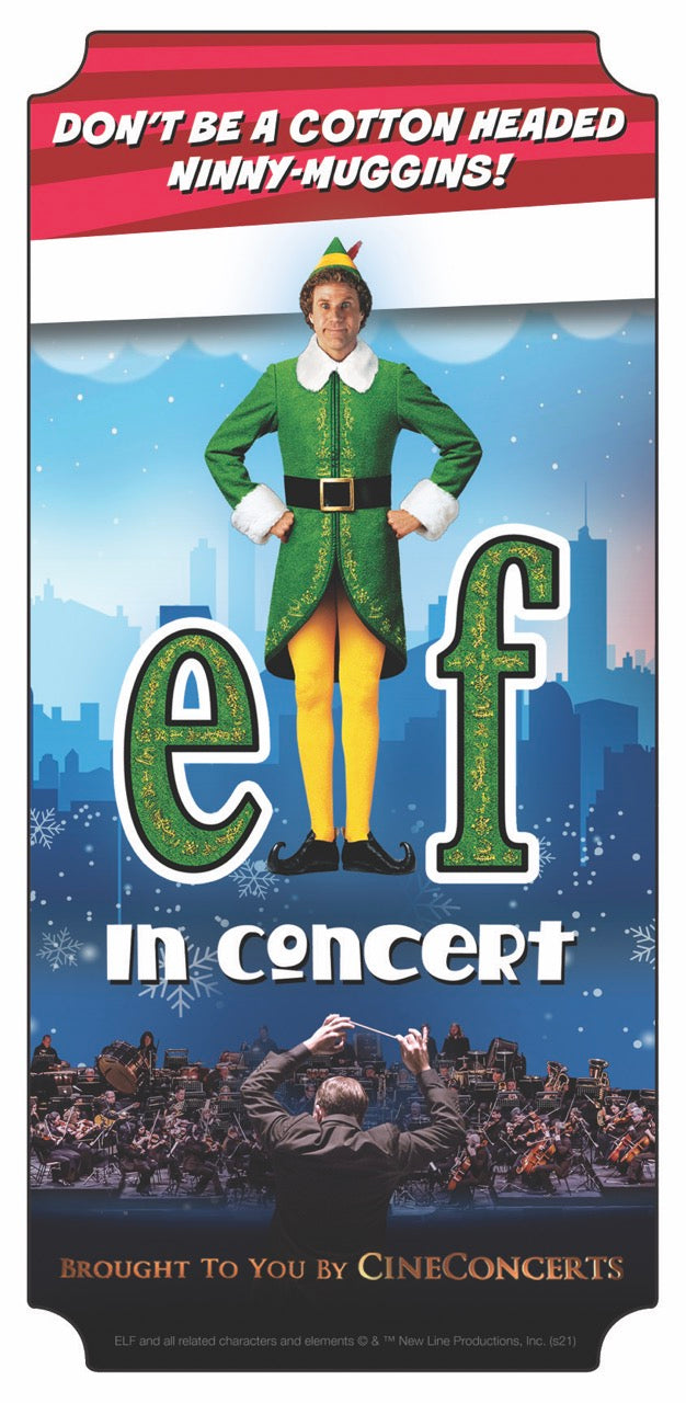 Elf in Concert Souvenir Ticket