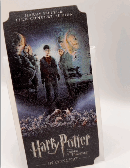 Harry Potter and the Order of the Phoenix™ in Concert Souvenir Ticket