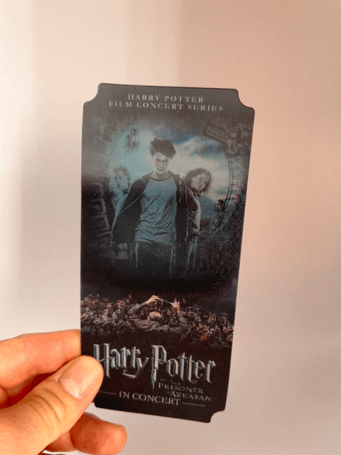 Harry Potter and the Prisoner of Azkaban™ in Concert Souvenir Ticket