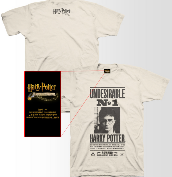 "Undesirable" T-Shirt (from Harry Potter and the Deathly Hallows™ - Part 1 in Concert)