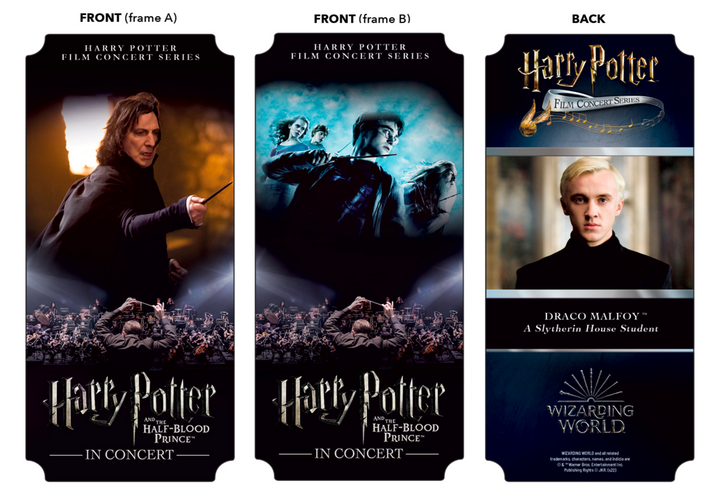 Harry Potter and the Half-Blood Prince™ in Concert Souvenir Ticket