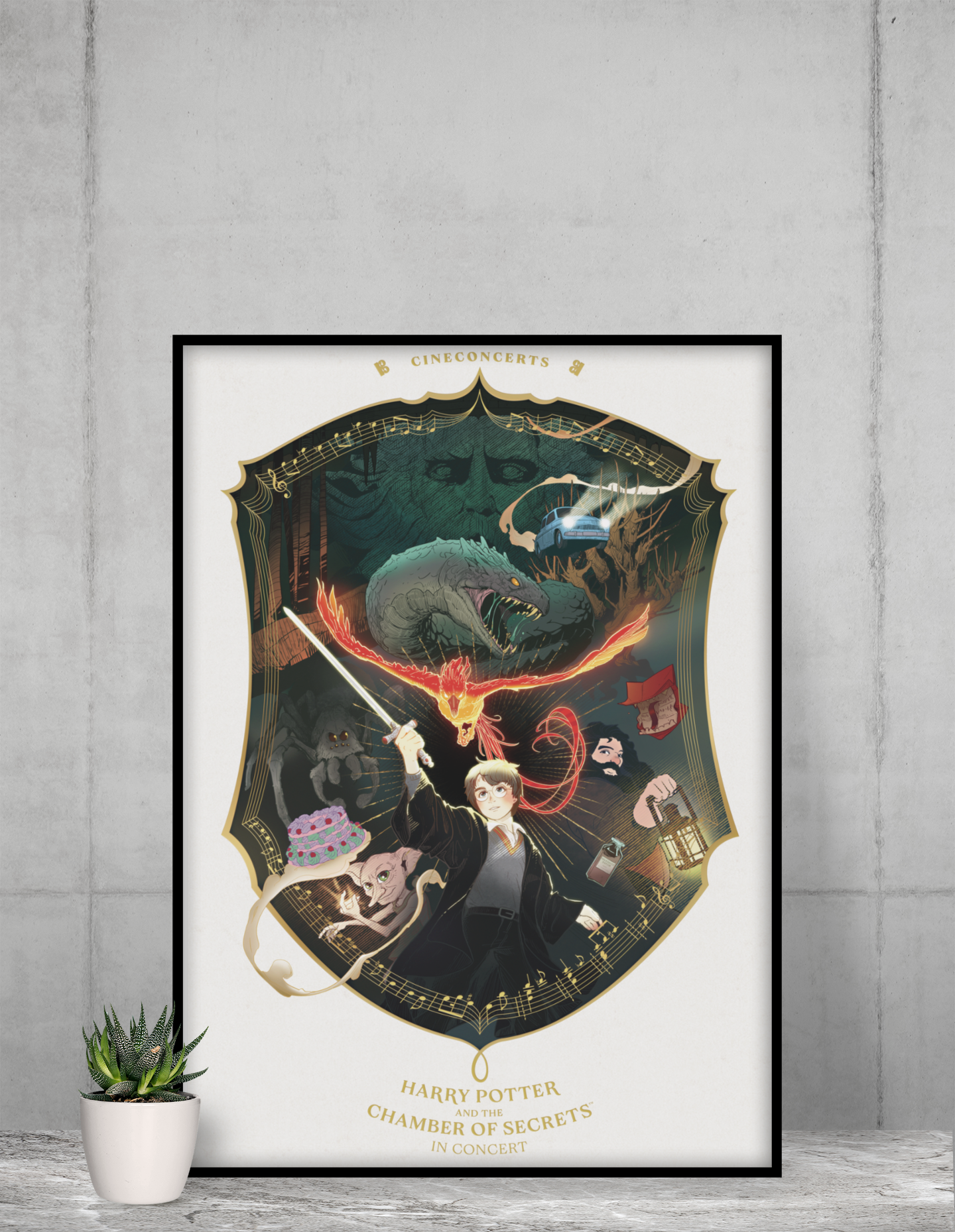 Harry Potter and the Chamber of Secrets™ In Concert Poster (24" x 36")