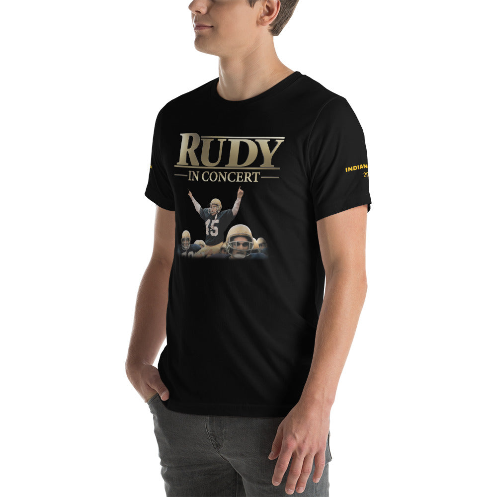 Rudy in Concert (Indianapolis 2022) Unisex t-shirt
