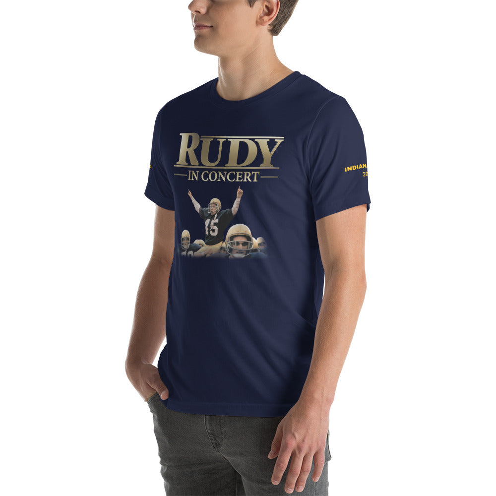 Rudy in Concert (Indianapolis 2022) Unisex t-shirt