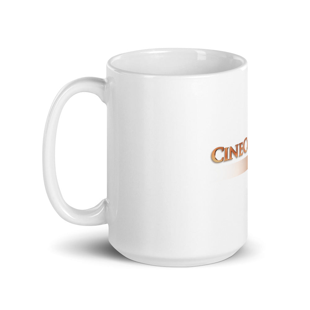 CineConcerts +PLUS White glossy mug